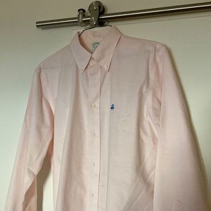 Brooks Brothers Sport Shirt L Light Pink